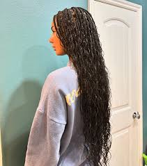 small boho knotless